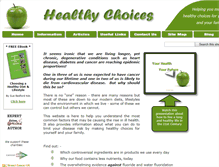 Tablet Screenshot of healthychoices.ukhq.co.uk